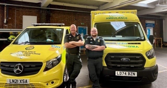 Father and Son Paramedics Share Over 30 Years Caring for Londoners