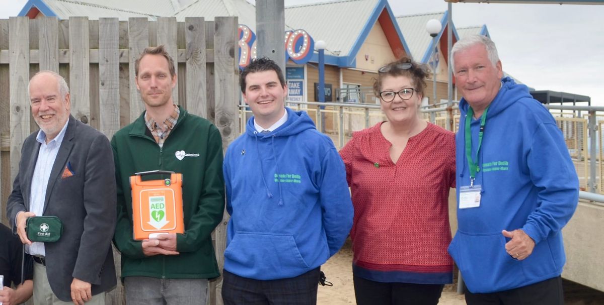 Good News as Defibrillator Legacy Programme Launched