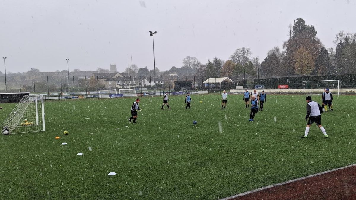 “Football Is For All Ages”:  Walking Football Club Score Big With New Goalposts