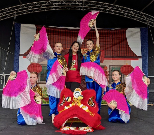 Clevedon School Children’s Youth Dance Wow’s Audience at the Luna New Year Celebrations