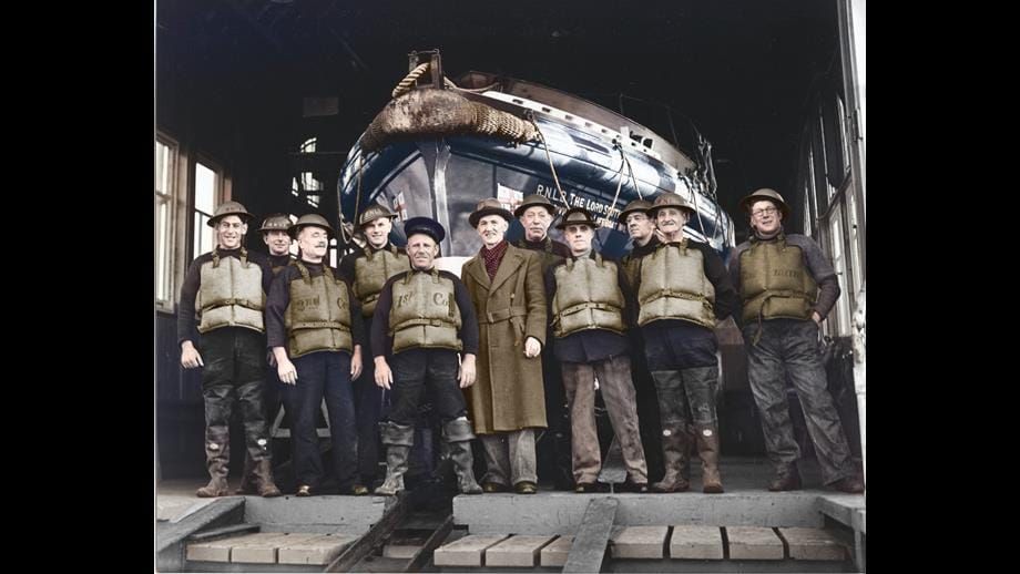 RNLI Releases Historic, Colourised Imagery of Crew That Went to Dunkirk
