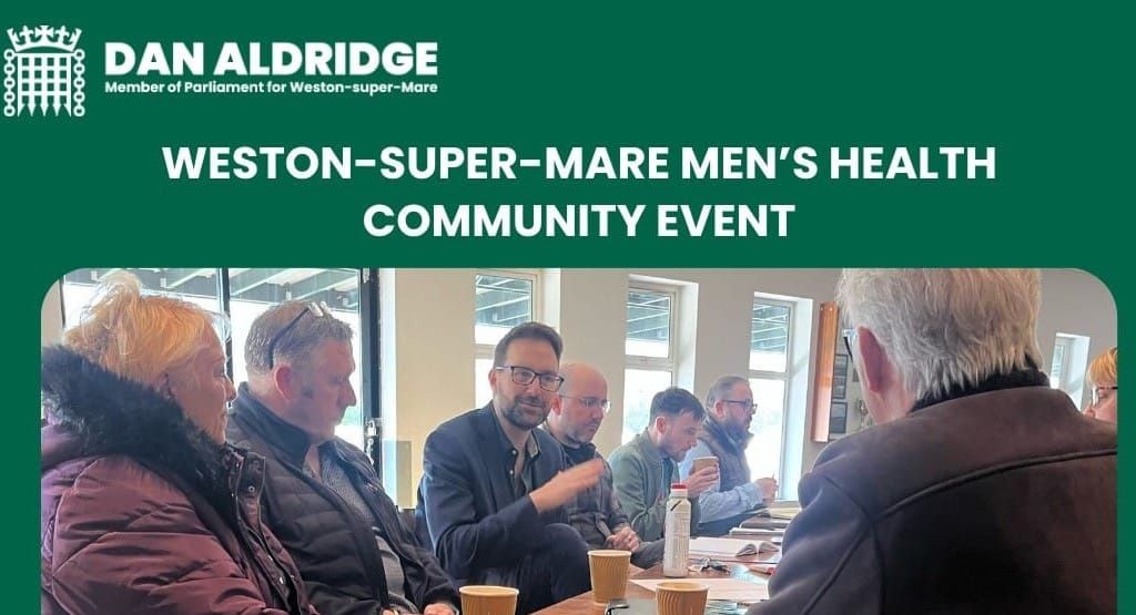 Breaking the Stigma: Men’s Mental Health Event Comes to Weston-super-Mare