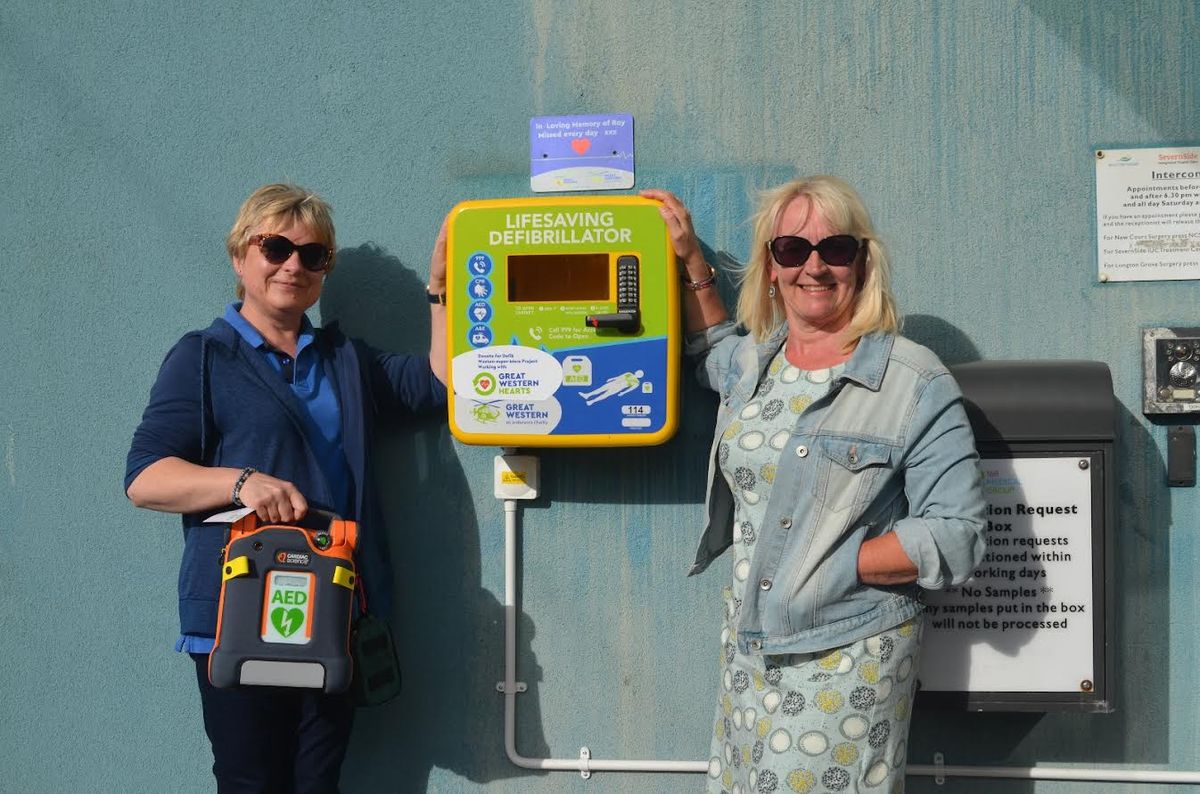 Turning Loss into Life: Christina’s Heartfelt Tribute Through Defibrillator Legacy