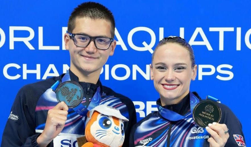 Student Wins Bronze Medal at World Aquatics Championships on her Graduation Day