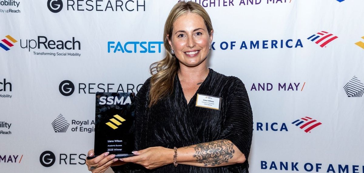 Mum Liana Emerges from Abusive Relationship to Win Student Social Mobility Award