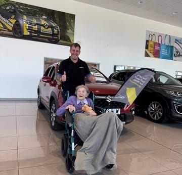 Care Home Fulfils Residents Wish after 'Special' Day at Arnold Clark Car Showroom