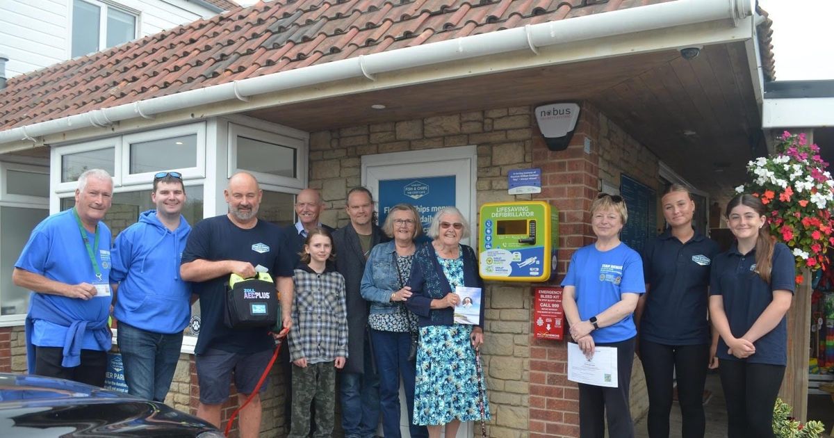 New Life-Saving Defibrillator and Bleed Kit Installed in Sand Bay in Memory of Roy Dedman
