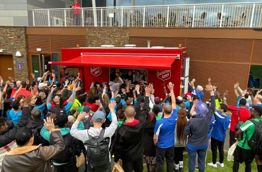 Modern Slavery Survivors Enjoy Sports and Wellbeing Day