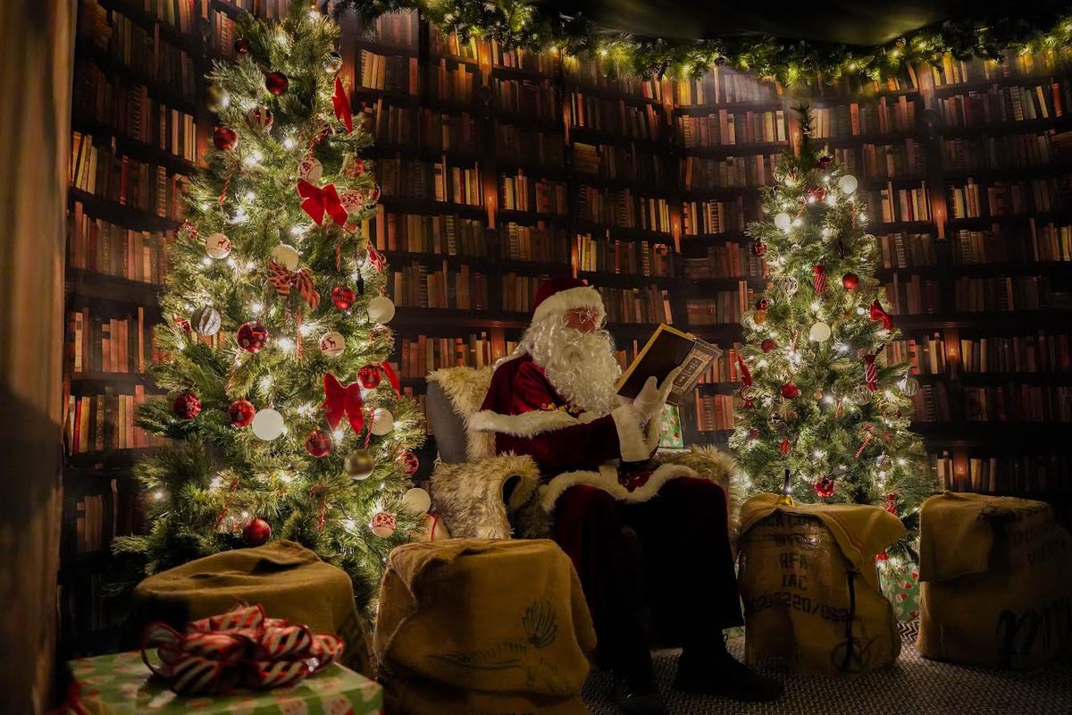 Santa’s Library Lands at the Zoo to Spark a Christmas Love of Reading