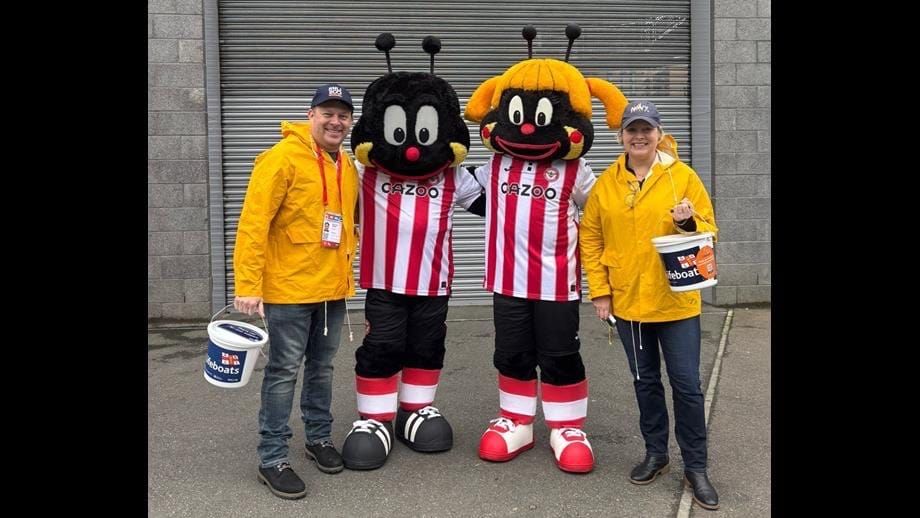 Brentford Fans Net Nearly £2,000 for Chiswick Lifeboat Heroes