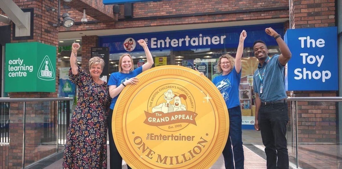 Toy Store Customers Raise £1m for Bristol Children’s Hospital Charity