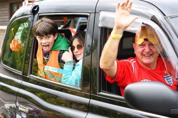London Taxi Convoy to Give Dozens of Children a Day to Remember