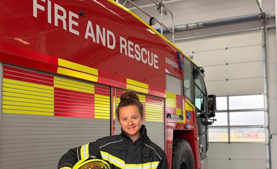 Bristol Airport Firefighter takes part in Epic stair climb to commemorate 9/11