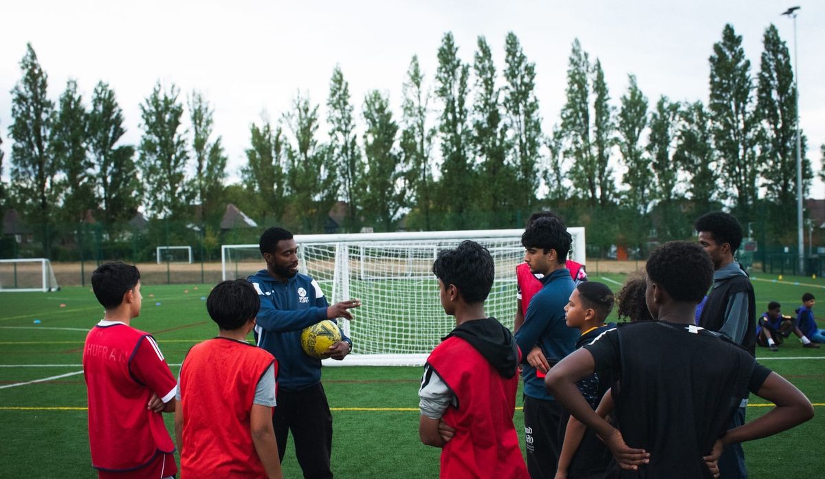 Football Session Gives Birmingham Youngsters a Safe Place to Spend the Holidays