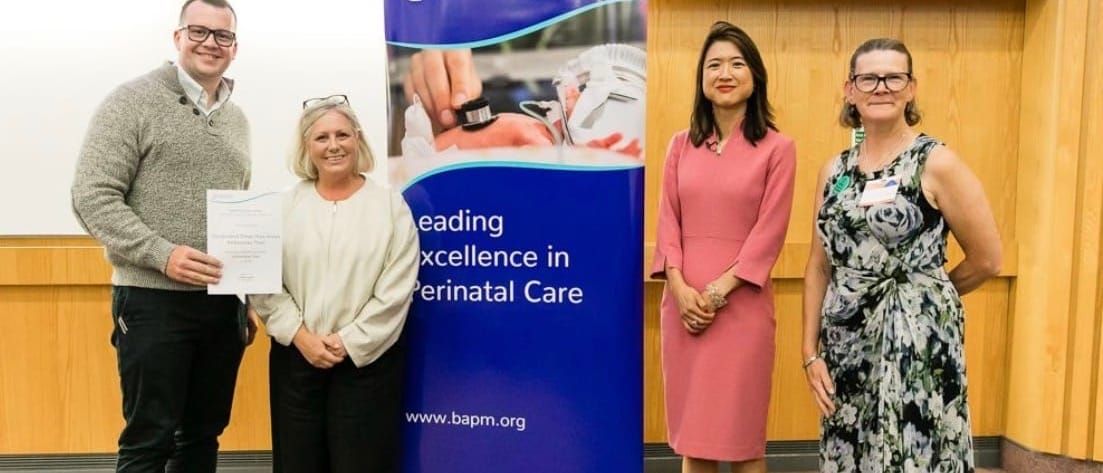 Premature baby charity scoops prestigious award