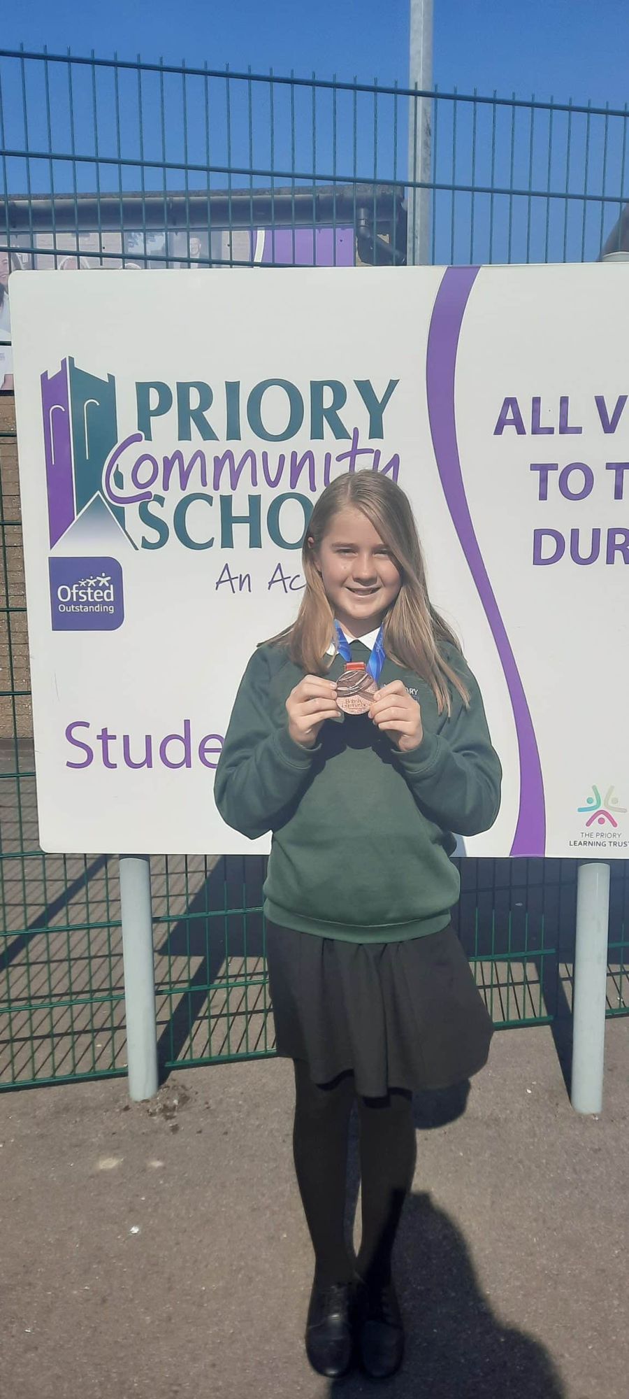 Incredible young gymnast wears UK bronze medal with pride