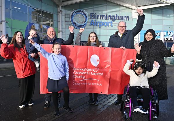 Airport Names Birmingham Children's Hospital as its Chosen Charity