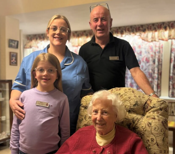 Brookfields Nursing Home in Derby Welcomes Youngest Team Member – Aged Seven!