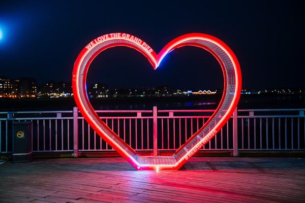 The Grand Pier in Weston-super-Mare Launches ‘The Heart of Weston’ Just in Time for Valentine’s Day!