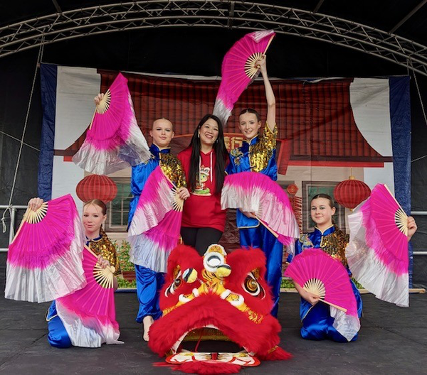 Clevedon School Children’s Youth Dance Wow’s Audience at the Luna New Year Celebrations