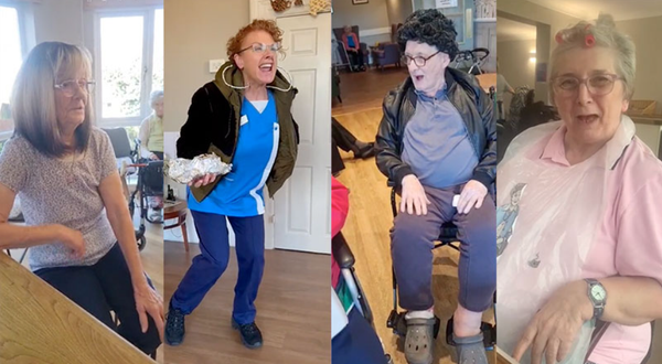 Get Outta My Pub! Care home Residents Act Out Iconic EastEnders Scenes