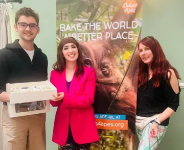 Dedicated Bakers Deliver a Decade of Support For Orangutans Celebrating Cakes For Apes 10TH Anniversary