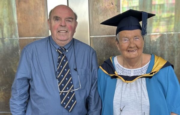 Retired Sub-Postmistress Notches Up Her Third Degree