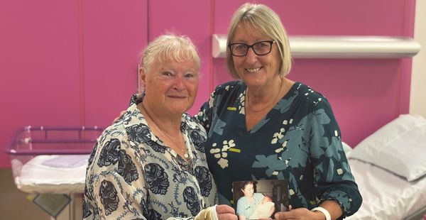 Trust Governor Reunited with Midwife who Helped to Deliver Her Daughter Over 30 Years Ago