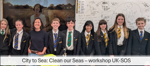 Inspiring Change: UK-SOS and Literacy Plus Team Up to Tackle Plastic Waste (By Freddie and Alex)
