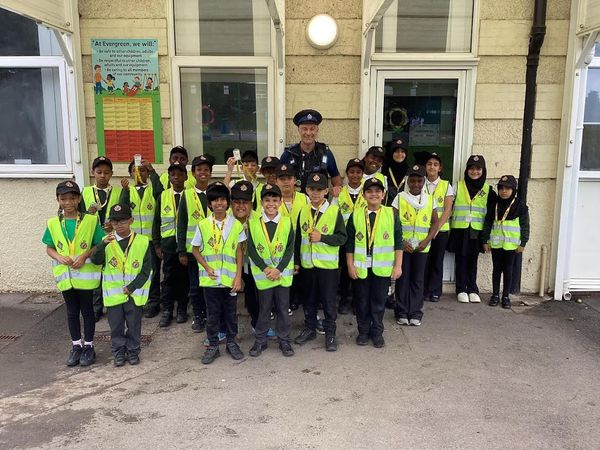 Evergreen Academy’s pupils join the Mini Police
