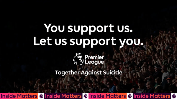 Premier League and Samaritans Launches ‘Together Against Suicide’ Initiative to Support Fans