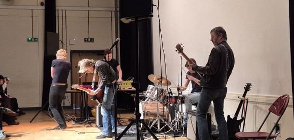 The Entitled Sons Visit Priory Community School