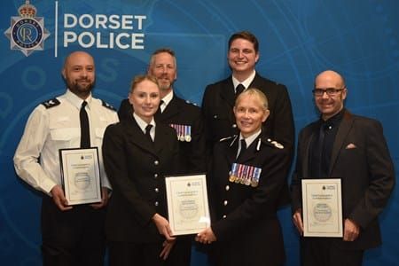 Dorset Police Heroes Honoured for Bravery and Dedication at Annual Awards Ceremony