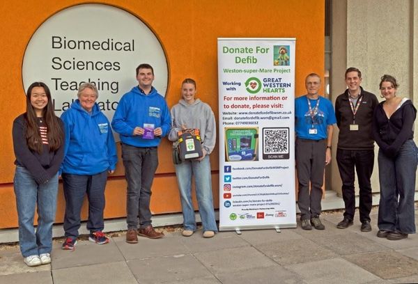 Donate For Defib Welcomes New Medical Student Team in Partnership with University of Bristol