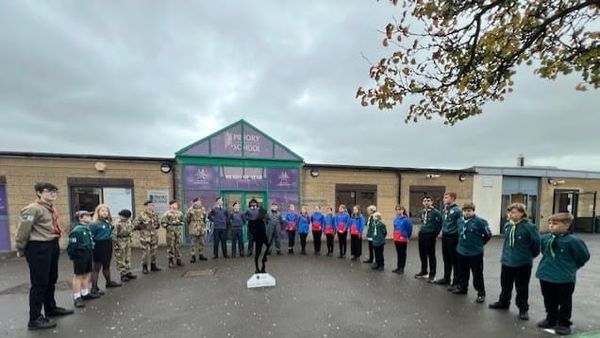 Students Remember With Poppies and Poems