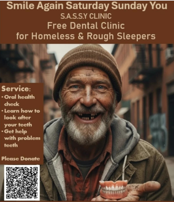 New Weekend Dental Clinics Give Homeless People a Reason to Smile Again