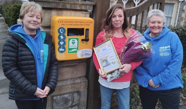 New Defibrillator Installed on Weston Street Thanks to Generous Local School