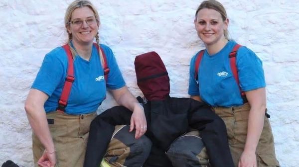 Firefighters Get 70kg ‘Training Buddy’ to Tackle Brutal Firefighter Challenge