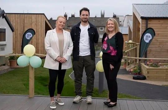 New “Village” Opens Near Glasgow to Help People Escape Homelessness