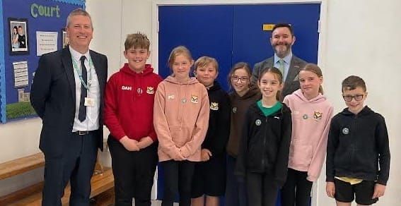 North Somerset MP Sadik Al-Hassan Visits Mary Elton Primary School