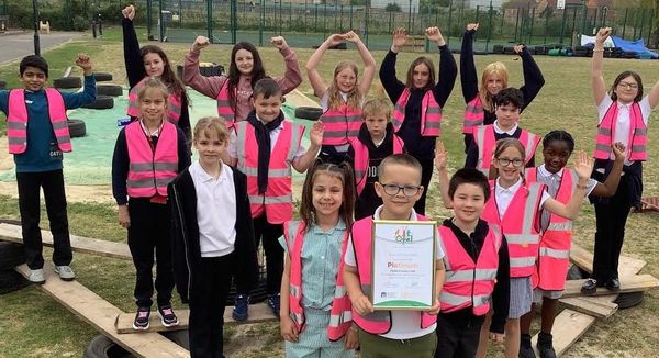 Bournville Primary School Achieves Prestigious OPAL Platinum Award