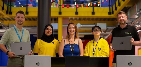 University of Lancashire Donates Refurbished Laptops to Support Young People at Preston's Vault Youth Zone
