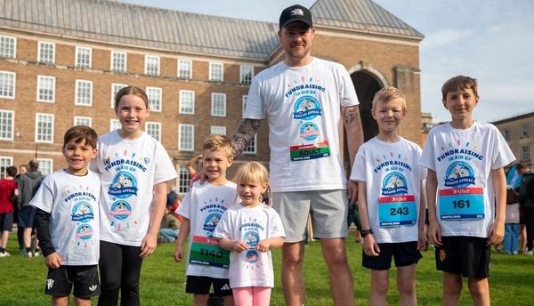 Six-year-old superhero helps raise more than £30,000 for Bristol Children’s Hospital