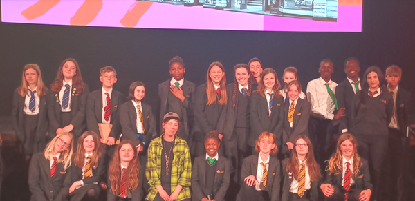 Clevedon pupils find their voice through poetry workshop (By Liv, Year 8, Bright and Mark, Year 9)