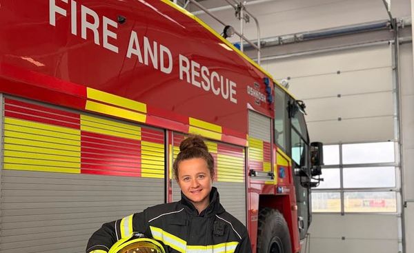 Bristol Airport Firefighter takes part in Epic stair climb to commemorate 9/11