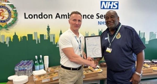 From cadet to technician: Noel marks 50 years with London Ambulance Service
