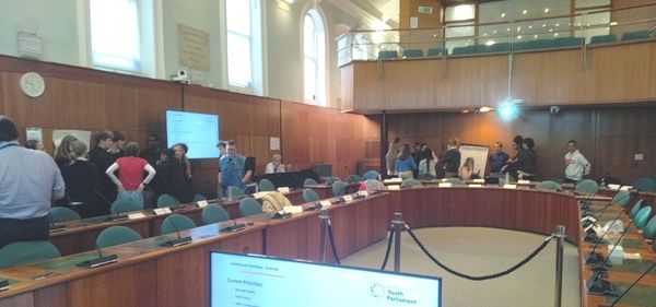 North Somerset Youth Parliament Backs Campaign to Save UK Youth Parliament