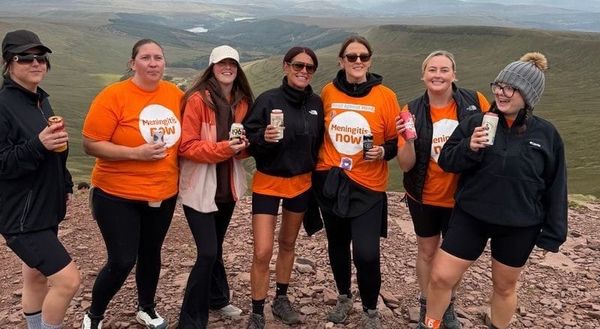 Coleg Gwent team walks 10 miles to keep Meg’s memory alive and help protect students