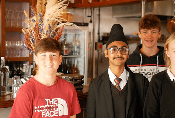 Budding Jamie Oliver wins unique cookery class with top GB chef Olivia Barry 