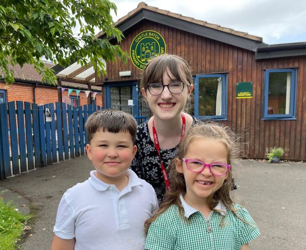 High-flying Katie eyes finish line of dream to become a primary teacher she had aged only five!